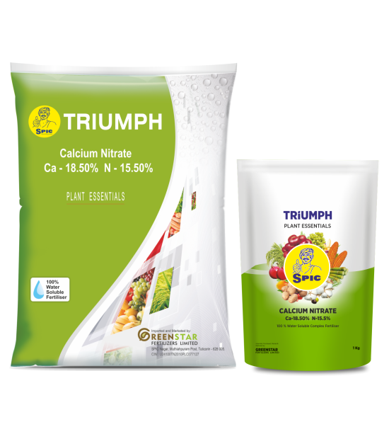 SPIC Triumph (Calcium Nitrate) (Ca 18.50% N 15.5%)